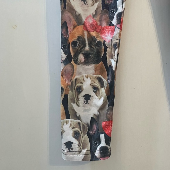 Justice Active Puppy Leggings - Size 10 - Picture 4 of 7